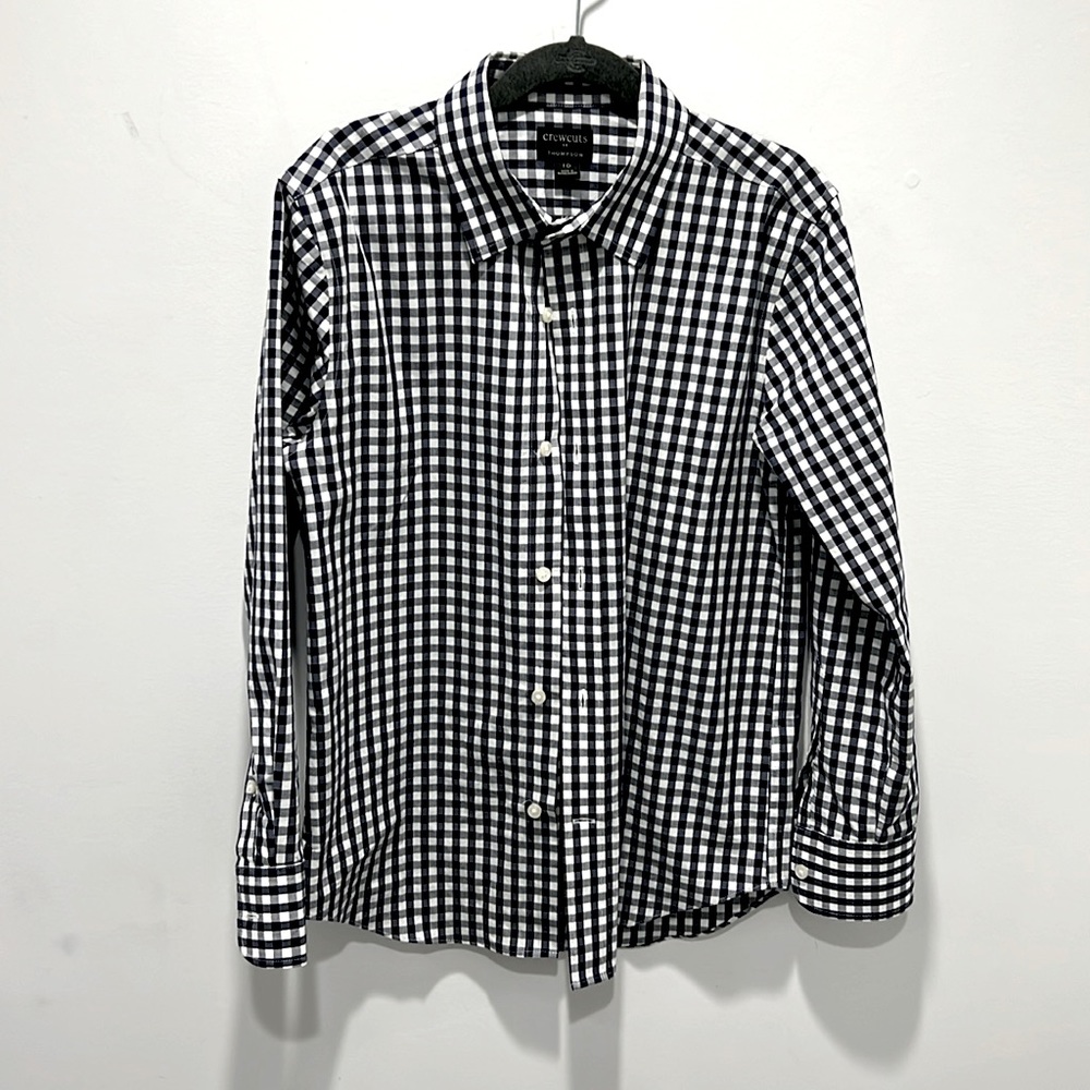 CREWCUTS boys button down sz 10